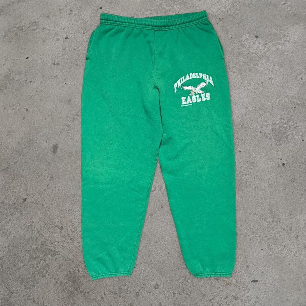 Vintage 1990’s Competitor Kelly Green Philadelphia Eagles Sweatpants Men’s Size